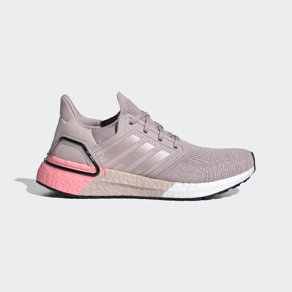 Adidasi Alergare Adidas Ultraboost 20 Dama Romania - Roz/Rosii Deschis EG0725